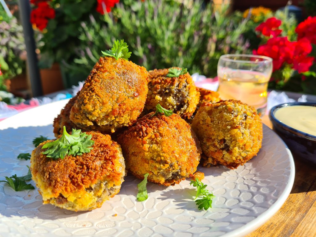 Breaded Haggis Fritters