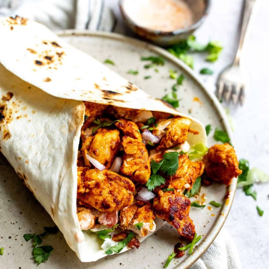 Southern Fried Chicken Wrap