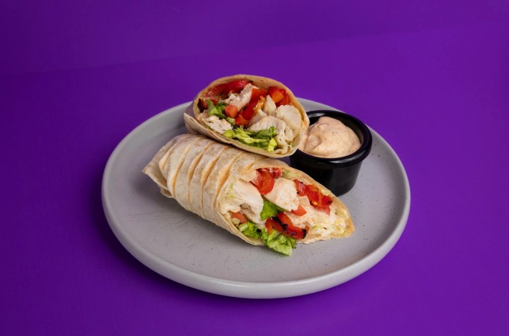 Cajun Chicken Wrap
