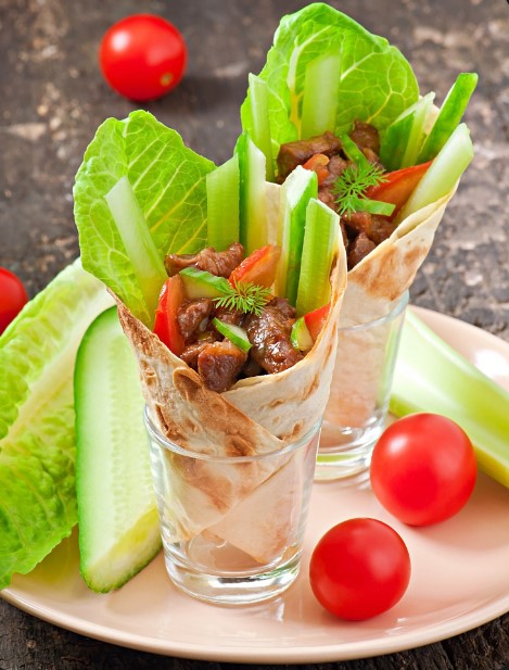Pepper Steak & Onion Wrap