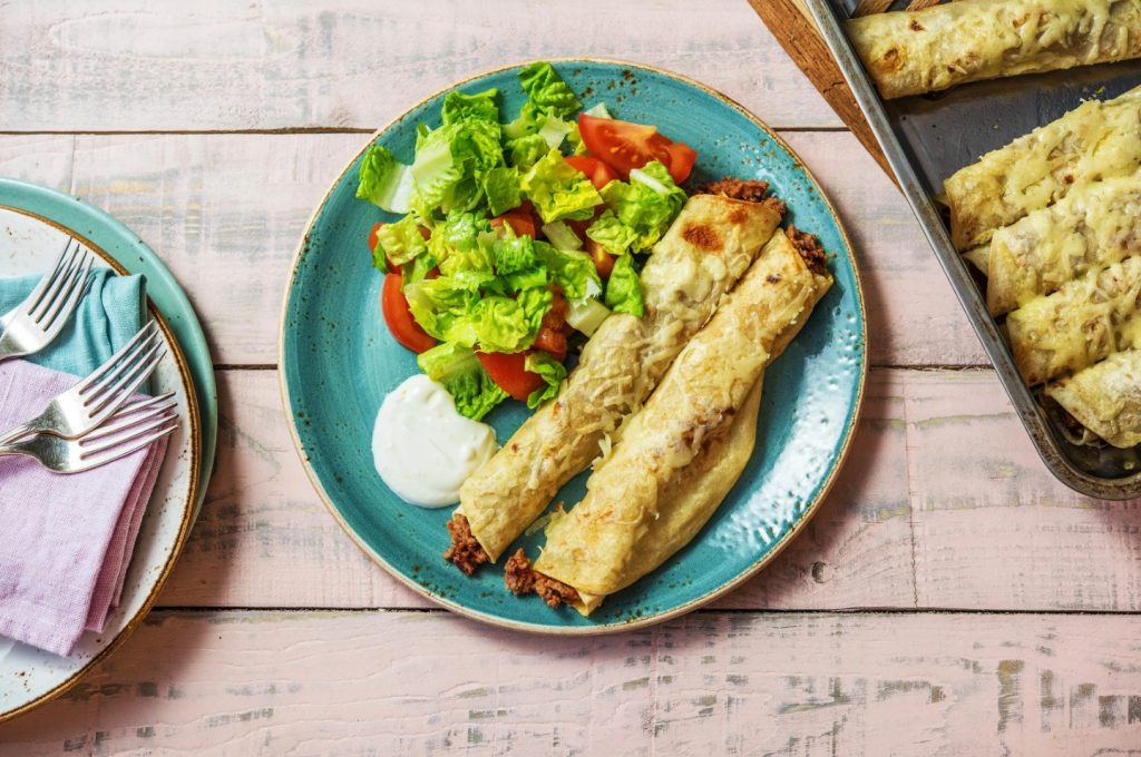 Enchiladas (Chicken / Beef / Vegetable)