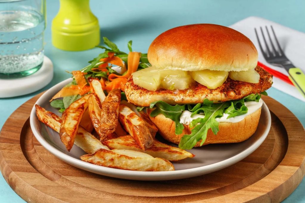 Cajun Chicken Burger