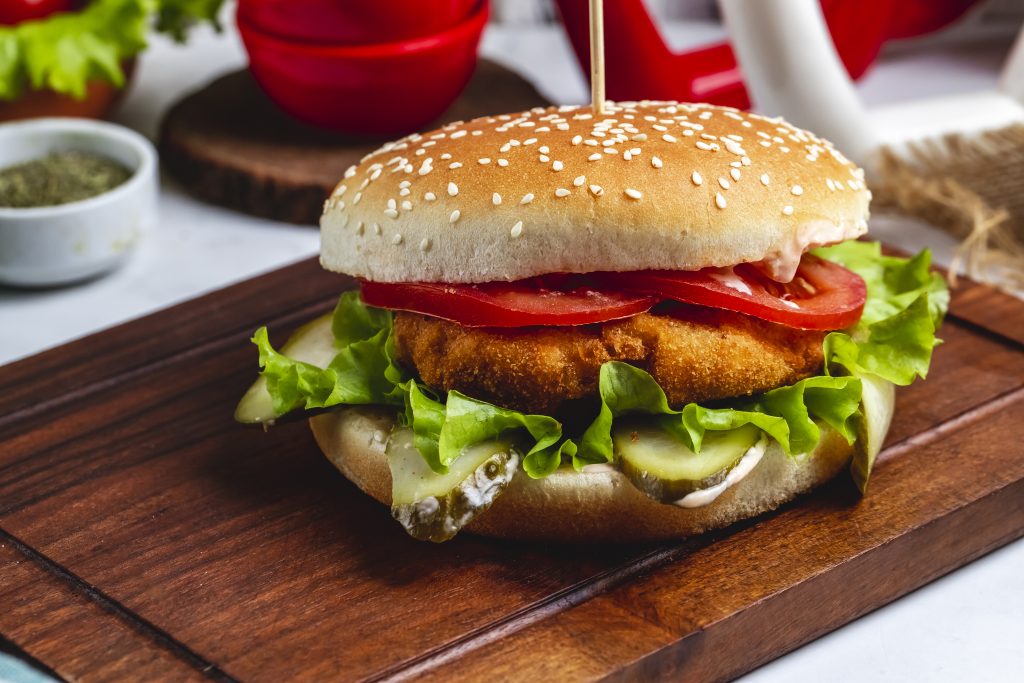 BBQ Chicken Burger